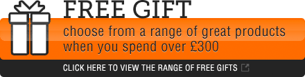 Free Gift - choose from a range of great products when you spend over &pound;300