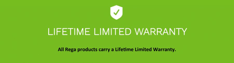 Rega Lifetime Warranty