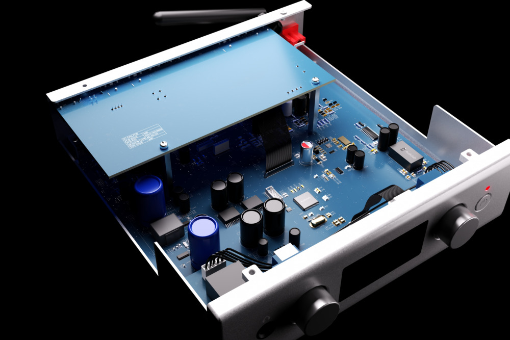 Audiolab D7 internal shot