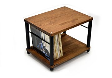 Atacama Apollo Storm 6 - 2 Shelf Vinyl Storage Module - Dark Oak