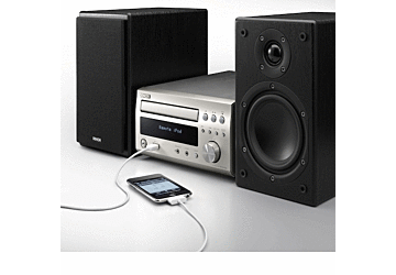 Denon D-M38DAB mini system silver