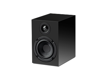 Project Speaker Box 3 E - Compact speakers - Black front angle