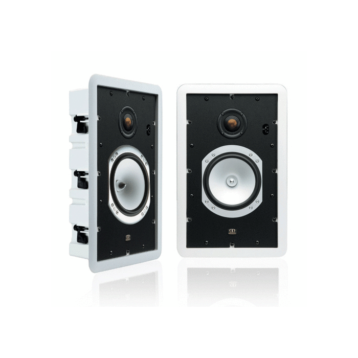 Monitor Audio Rs Silver In Wall Speakers With Free Uk Delivery From Hifi Gear - In Wall Speakers Uk