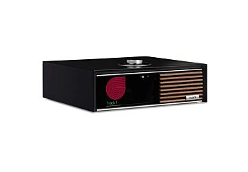 Ruark Audio R610 music console Satin Charcoal lacquer body shot