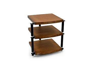 Atacama Eris 2 Eco - 3 Shelf - Dark Bamboo & Black Frame