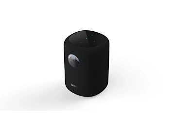 Wiim Sound Smart Speaker - In black angled photo