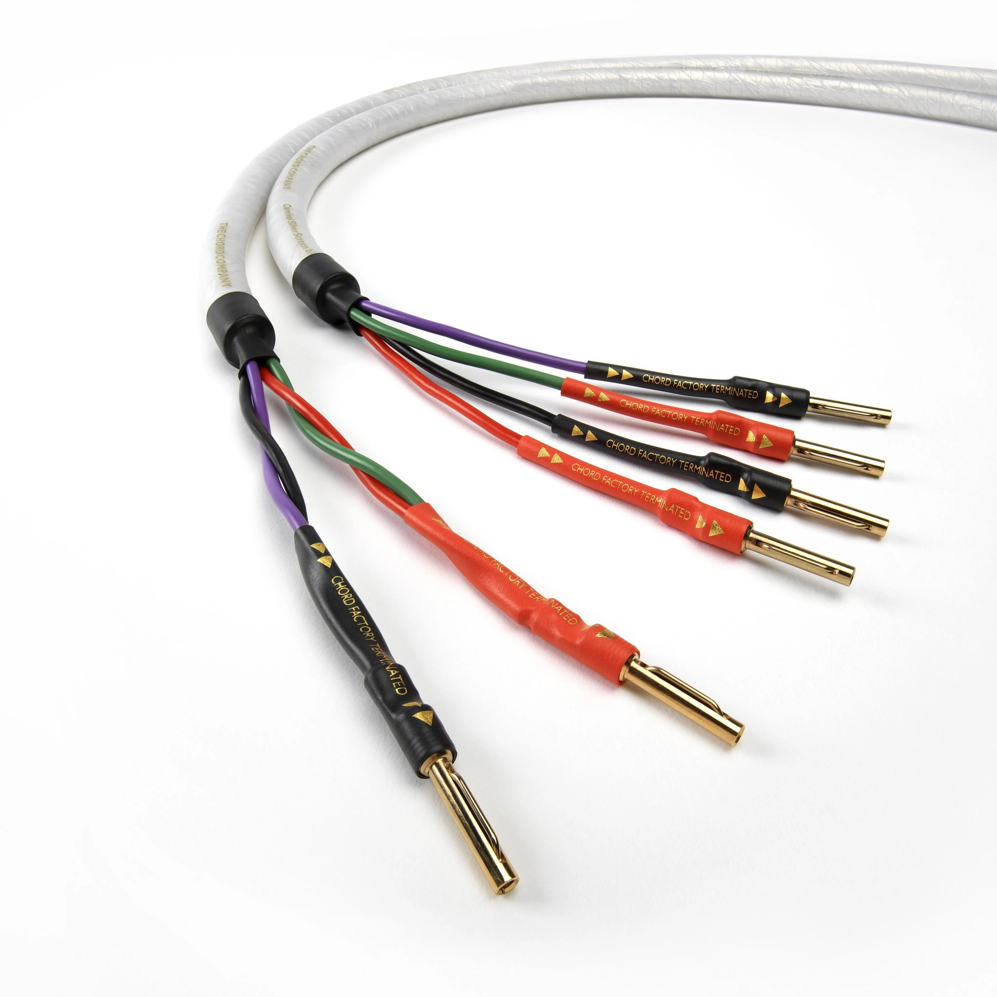 Chord Carnival Silverscreen Bi-Wire speaker cable sold by the metre Hifi  Gear