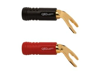 QED Airloc Spade Plug - ABS Plastic