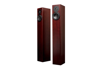 Totem Arro Compact Floorstanding Loudspeakers mahogany