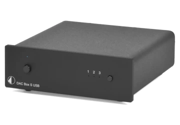 Project DAC Box S USB Rear in black