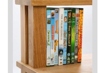 Hi-Fi Racks Podium Storage 3 Shelf DVD Display