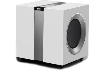 KEF R400b Subwoofer in white