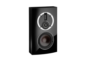 DALI Rubicon LCR On-Wall Speaker in black gloss