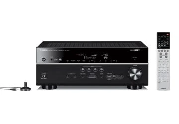 Yamaha RX-V677 networking 7.2 channel AV receiver front