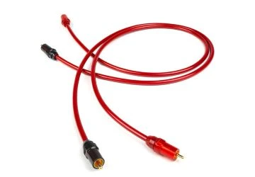 Chord Crimson Plus interconnect cable with VEE plugs