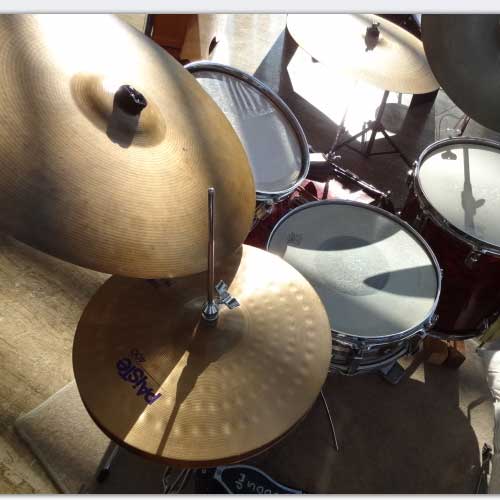 Roger's drum kit
