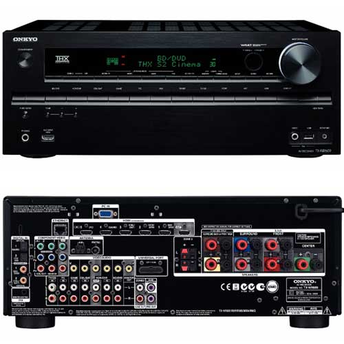 Onkyo TXNR609 AV Receiver with network connection
