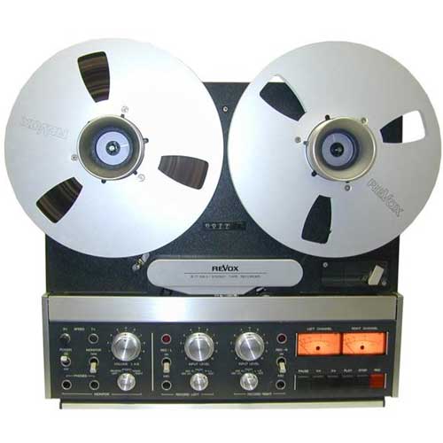 Revox B77 10.5@ reel to reel recorder