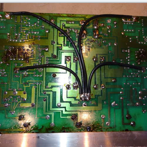 electra-amp Star earthing and overheated tracks