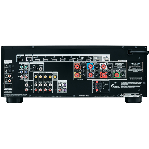 Onkyo TX-NR515 rear panel