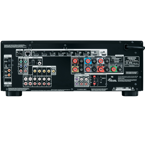 Onkyo TX-NR616 rear panel