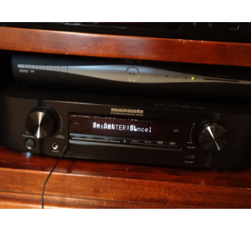 Lyde-cinema Marantz SR1403 slimline receiver
