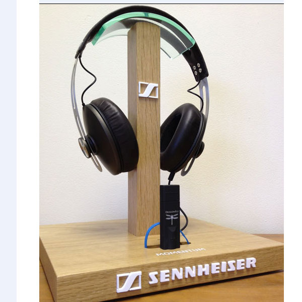 Sennheiser Momentum and AudioQuest Dragonfly DAC