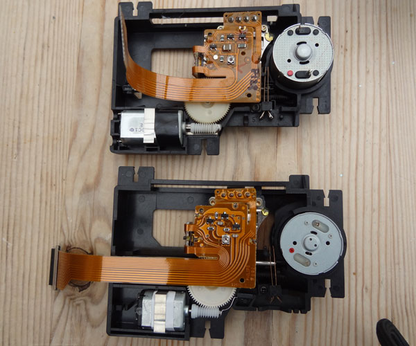 Comparing original CDM12.1 (top) with replacement VAM1202 (bottom)