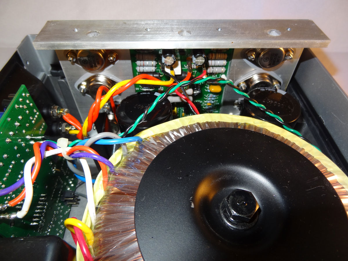 Three pairs of output transistors per channel bode well for long term reliability