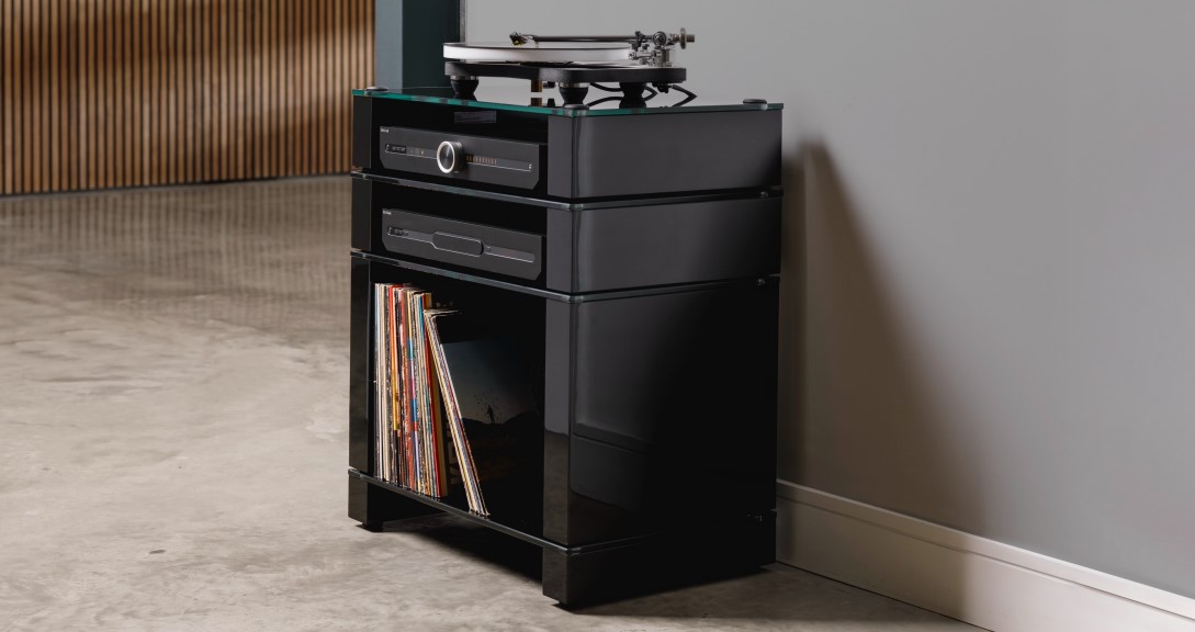 BLOK Stax G2 Vinyl shelf full srand