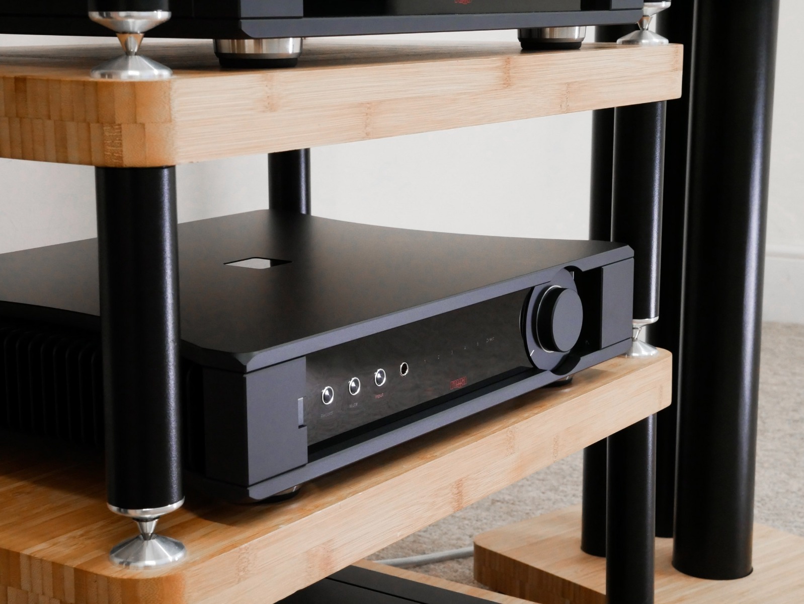 Rega Aethos amplifier on Atacama stand