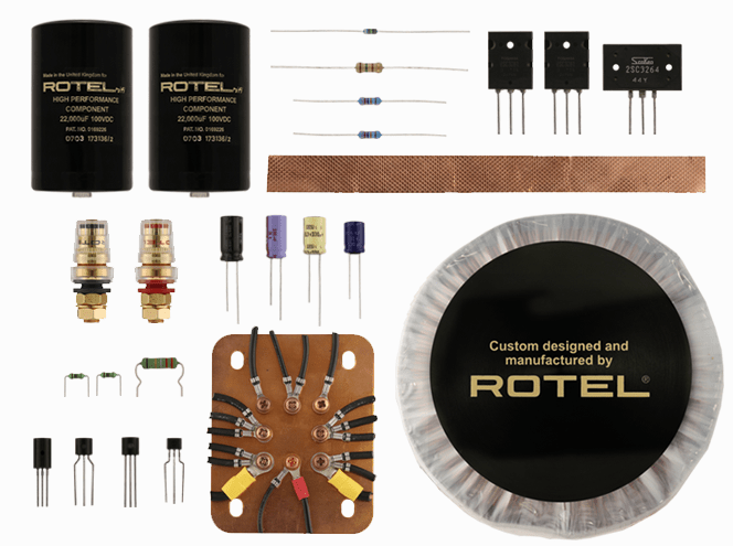 Rotel Big Amp parts