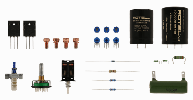 Rotel Internal parts